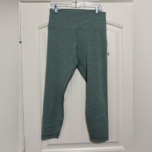 NWT Lululemon Align Pant 25" in Heathered Tidewater Teal